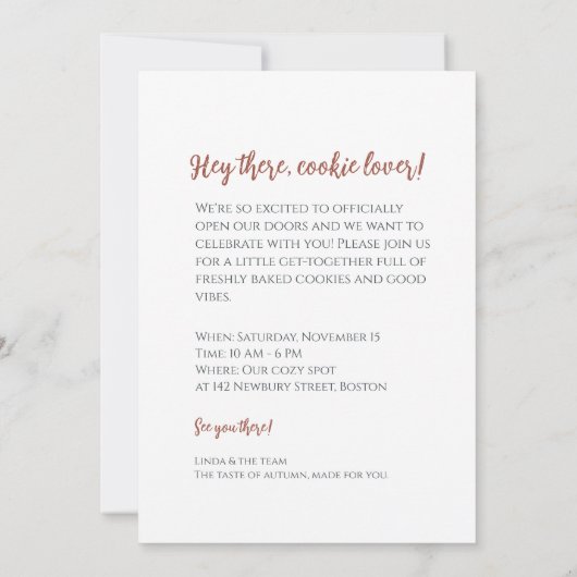 De gouden pompoen kaart (Achterkant)