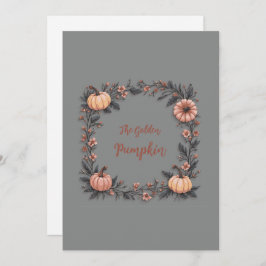 De Gouden Pompoen Kaart