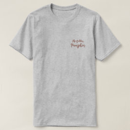 De gouden pompoen t-shirt