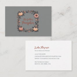 De gouden pompoen visitekaartje