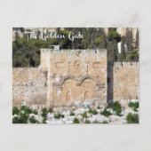 De Gouden Poort, Oude Stad van Jeruzalem, Israël - Briefkaart (Voorkant)
