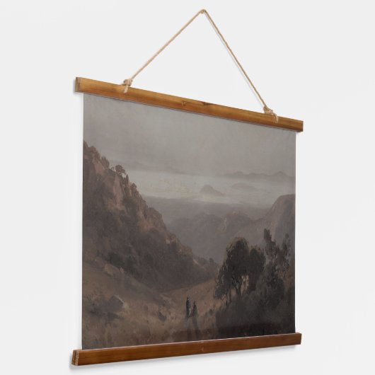 De Gouden Poort van William Keith Hangend Wandkleed (Gebogen)