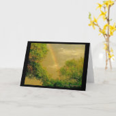 De gouden Regenboog van de Hemel Kaart (Gele Bloem)