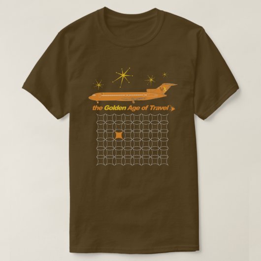 De gouden reistijd t-shirt (Design voorkant)