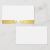 De gouden Sjabloon Calligragrafeerde Naam van de T (Voorkant / Achterkant)