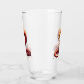 De gouden slangendraak.  glas (Rechts)