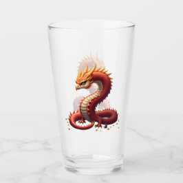 De gouden slangendraak. glas