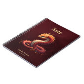 De gouden slangendraak. notitieboek (Linkerzijde)