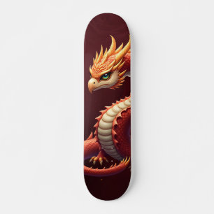 De gouden slangendraak. persoonlijk skateboard