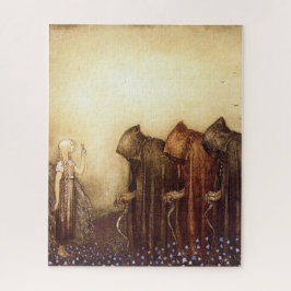 “De Gouden Sleutel” John Bauer Aquarel Legpuzzel