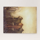 “De Gouden Sleutel” John Bauer Aquarel Legpuzzel (Horizontaal)