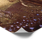 “De Gouden Sleutel” John Bauer Aquarel Poster (Hoek)