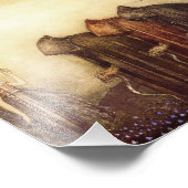 "De Gouden Sleutel" John Bauer Waterverf Foto Afdruk (Hoek)