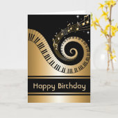 De gouden Sleutels van de Piano en Gouden Kaart (Gele Bloem)