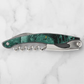 De gouden snugget kurkentrekker van de ober van de (Achterkant)