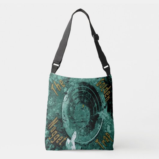 De gouden snugget oversteekzak van de valkaart crossbody tas (Voorkant)