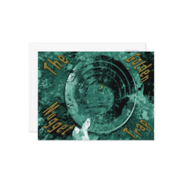 De gouden snugget-val briefkaart