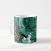 De gouden snugget val koffiemok (Voorkant links)