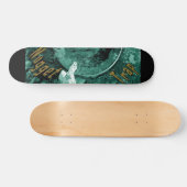 De gouden snugget val persoonlijk skateboard (Horizontaal)