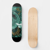 De gouden snugget val persoonlijk skateboard (Voorkant)