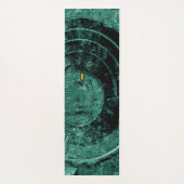 De gouden snugget val yogamat (Achterkant)