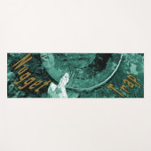 De gouden snugget val yogamat (Voorkant (horizontaal))