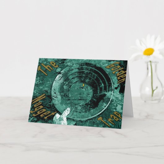 De gouden snugget valkaart kaart (Kleine Plant)