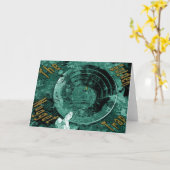 De gouden snugget valkaart kaart (Gele Bloem)