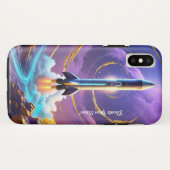 De gouden sprong van de zwaartekracht Case-Mate iPhone case (Achterkant (horizontaal))