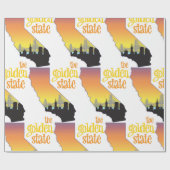 De Gouden Staat Cadeaupapier (Vlak)