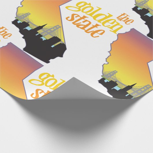 De Gouden Staat Cadeaupapier (Hoek)