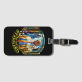 De gouden standaard - President Trump 2024 Bagagelabel (Voorkant (horizontaal))