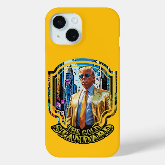 De gouden standaard - President Trump 2024 Case-Mate iPhone Case (Achterkant)