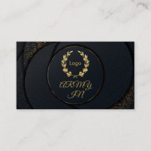 De gouden stippen in de zwarte cirkel