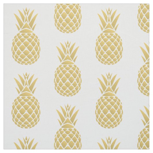 De gouden Stof van de Ananas (Swatch)