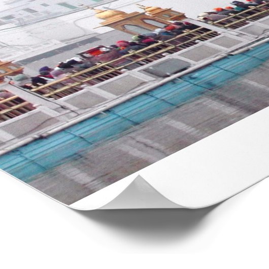 De gouden tempel poster (Hoek)