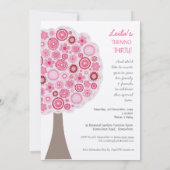 De gouden Uitnodiging van de Boom van de 30ste (Achterkant)