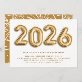 De gouden Uitnodiging van de Partij van de