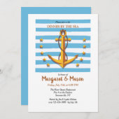 De gouden Uitnodiging van het Anker (Voorkant / Achterkant)