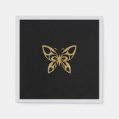 De Gouden Vlinder Servet (Voorkant)