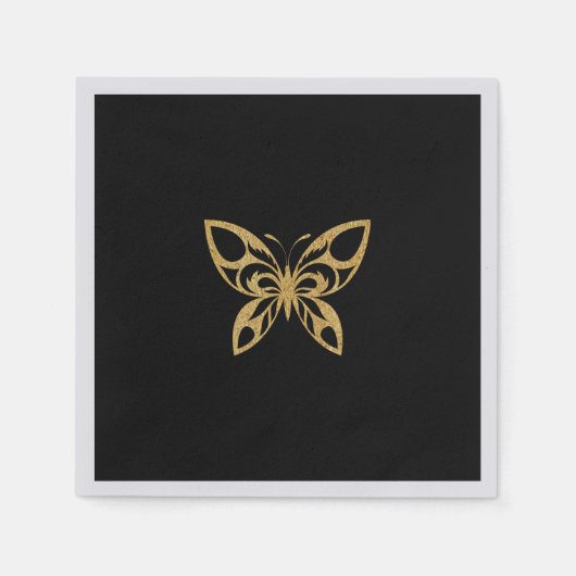 De Gouden Vlinder Servet (Voorkant)