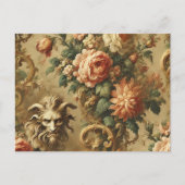 De Gouden Vriend - Gotisch Victoriaans Feestdagenkaart (Voorkant)