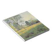 De Gouden Weide (door Ferdinand Hodler) Notitieblok (Schuin)