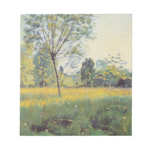 De Gouden Weide (door Ferdinand Hodler) Notitieblok