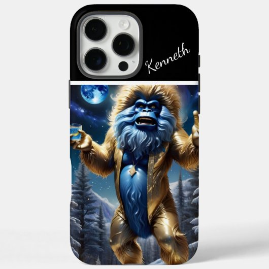 De gouden Yeti's nachtkap Case-Mate iPhone Case (Achterkant)