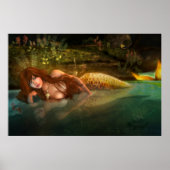 De gouden zeemeermin poster (Voorkant)