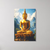 De gouden ziel van Siam Canvas Afdruk (Voorkant)