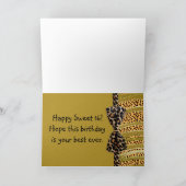 De gouden Zoete Zestien Gestreepte Strepen van de (Binnen)