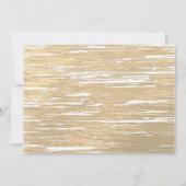 De goudjaren van de geboorte borstelden in de het  kaart (Achterkant)