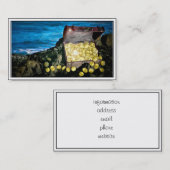 De goudkoorts op de Rocks Visitekaartje (Voorkant / Achterkant)